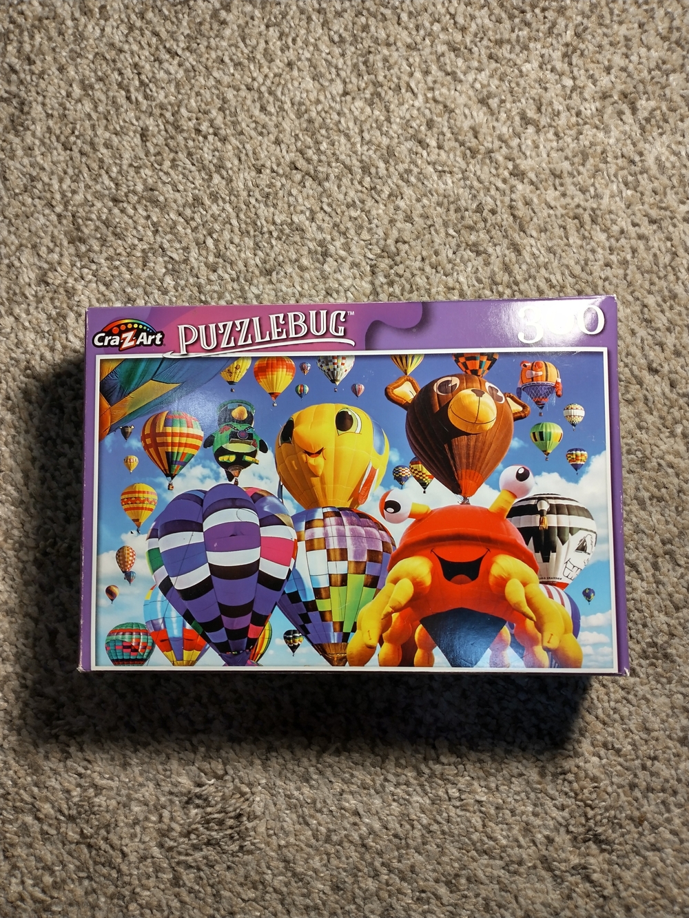 Cra-Z-Art Puzzlebug 300 Piece Hot Air Balloons Jigsaw Puzzle